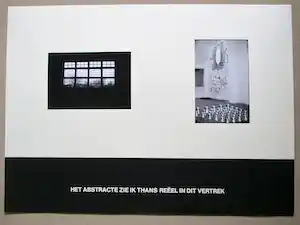 Jan van den Dobbelsteen - Multimediaal Gem. Techniek, Het abstracte zie ik thans reëel in dit vertrek vendu pour 36€ !