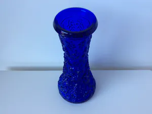 Skruf - Blauwe ‘Boomschors’ vaas kopen? Bied vanaf 50!