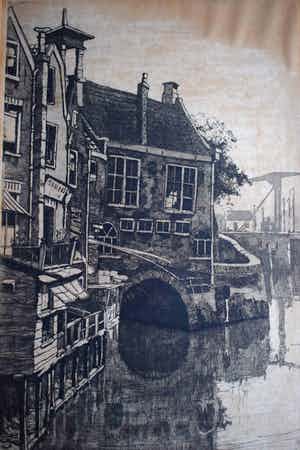 Jan Sirks - Albrechtskolk in Delfshaven - Rotterdam verkocht voor € 30!