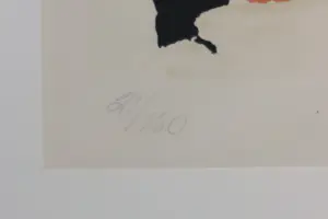 Karel Appel - Zeefdruk, Detroit, 1983 - Ingelijst kopen? Bied vanaf 350!