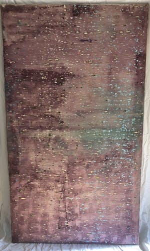 Niet of onleesbaar gesigneerd - Compositie op paars kopen? Bied vanaf 1!