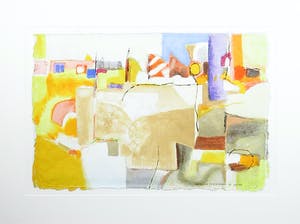 Anneke Peereboom - Zeefdruk, Luce del Giorno IV - Ingelijst kopen? Bied vanaf 1!