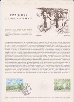 Amedeo Modigliani - e.a: Collectie Document Philatelique Offciel - 15 stuks kopen? Bied vanaf 19!