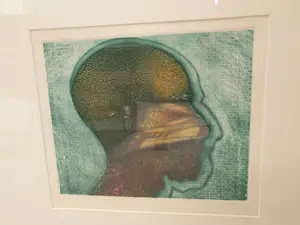 Dennis Olsen - Abstract zelfportret, zijaanzicht kopen? Bied vanaf 50!