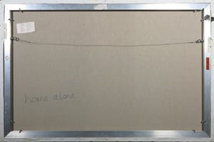 Theo Broeren - Acryl op doek, Home alone kopen? Bied vanaf 70!