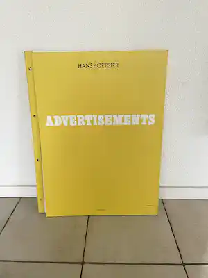Hans Koetsier - Advertisements verkocht voor € 50!