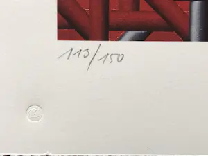 Peter Nagel - Roter Sittich kopen? Bied vanaf 275!