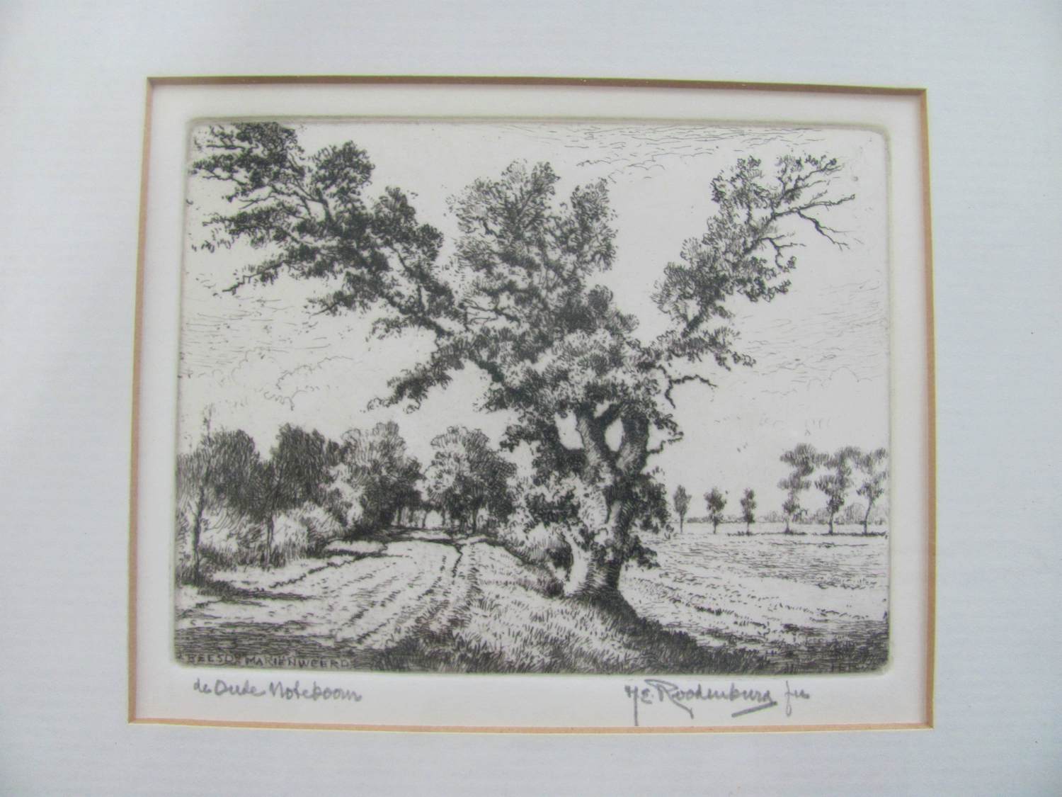Hendrikus Roodenburg - de Oude Noteboom - Beesd Mariënweerd verkocht voor € 50!