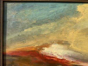 Paul Permeke - Olieverf schilderij: onweer over zee kopen? Bied vanaf 250!