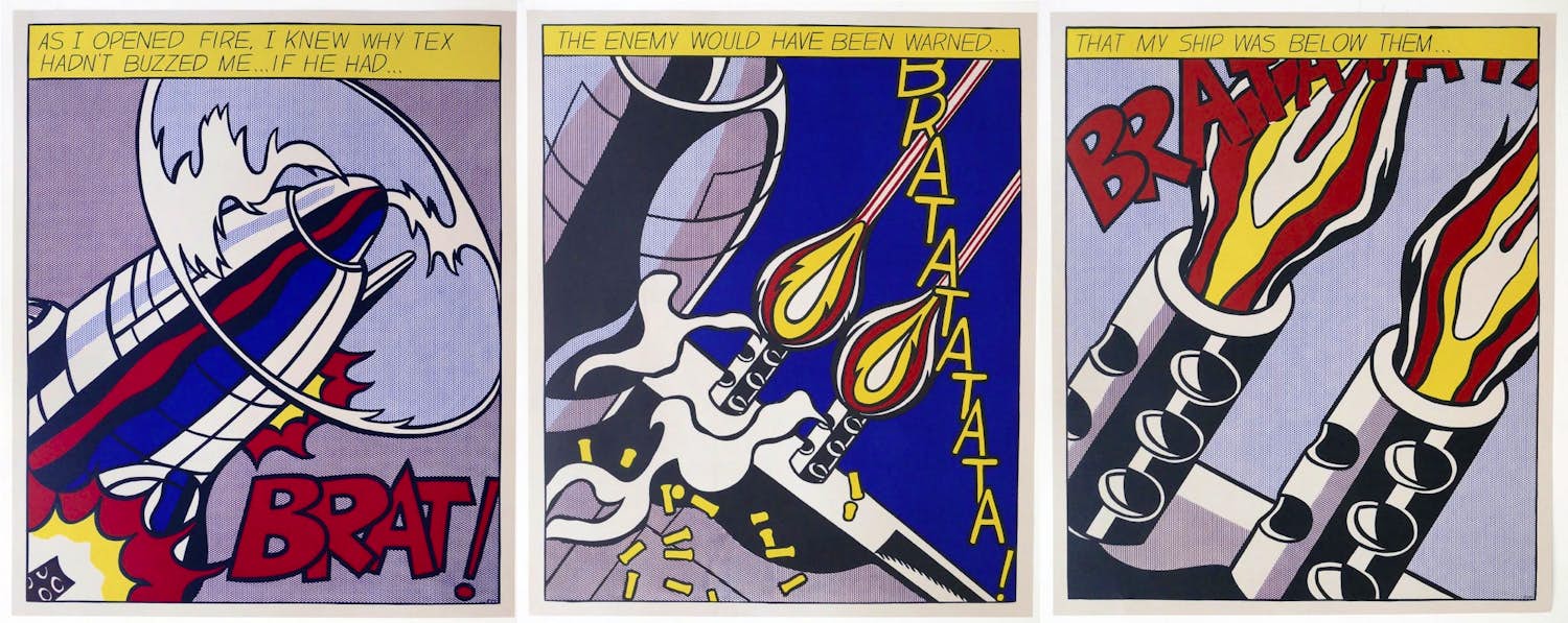 Roy Lichtenstein - "As I opened fire" kopen? Bied vanaf 949!