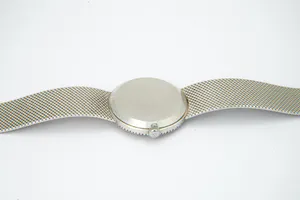 Vintage sixties Omega 18 Krt witgoud & diamant "buddy Holly" horloge - 40 brilj. kopen? Bied vanaf 1760!