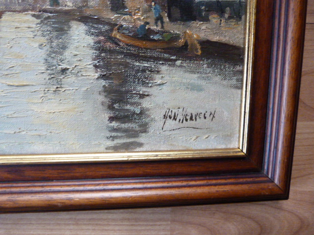 Adri Verveen - ( 1912 - 1988 ) - Dorp aan vaart met molens kopen? Bied vanaf 1!