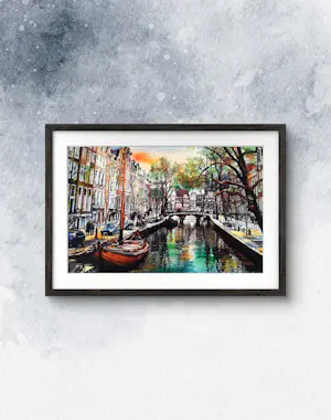 Elva Polyakova - Een gracht in Amsterdam kopen? Bied vanaf 35!