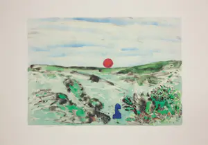 Klaas Gubbels - Jan Cremer en andere! Map met handgesigneerde grafiek, 'Kunst in het Volkspark' kopen? Bied vanaf 500!