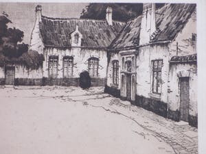 Roger Hebbelinck - Vlaams hofje - Ets kopen? Bied vanaf 50!