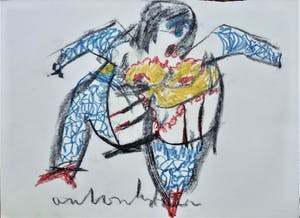 Anton Heyboer - Danseres , kopen? Bied vanaf 200!