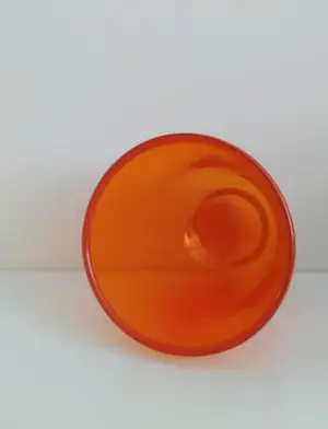 Niet of onleesbaar gesigneerd - Prachtige zware glazen vaas, handgemaakt kopen? Bied vanaf 1!