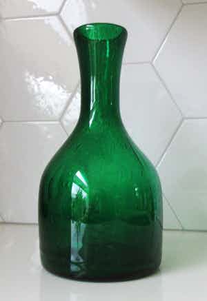 Floris Meydam - Groene Flesvaas met bubbels uit de Antiqua serie verkocht voor € 10!