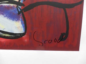 Herman Brood - Kleurenzeefdruk 5 GRAM Handgesigneerd kopen? Bied vanaf 1!
