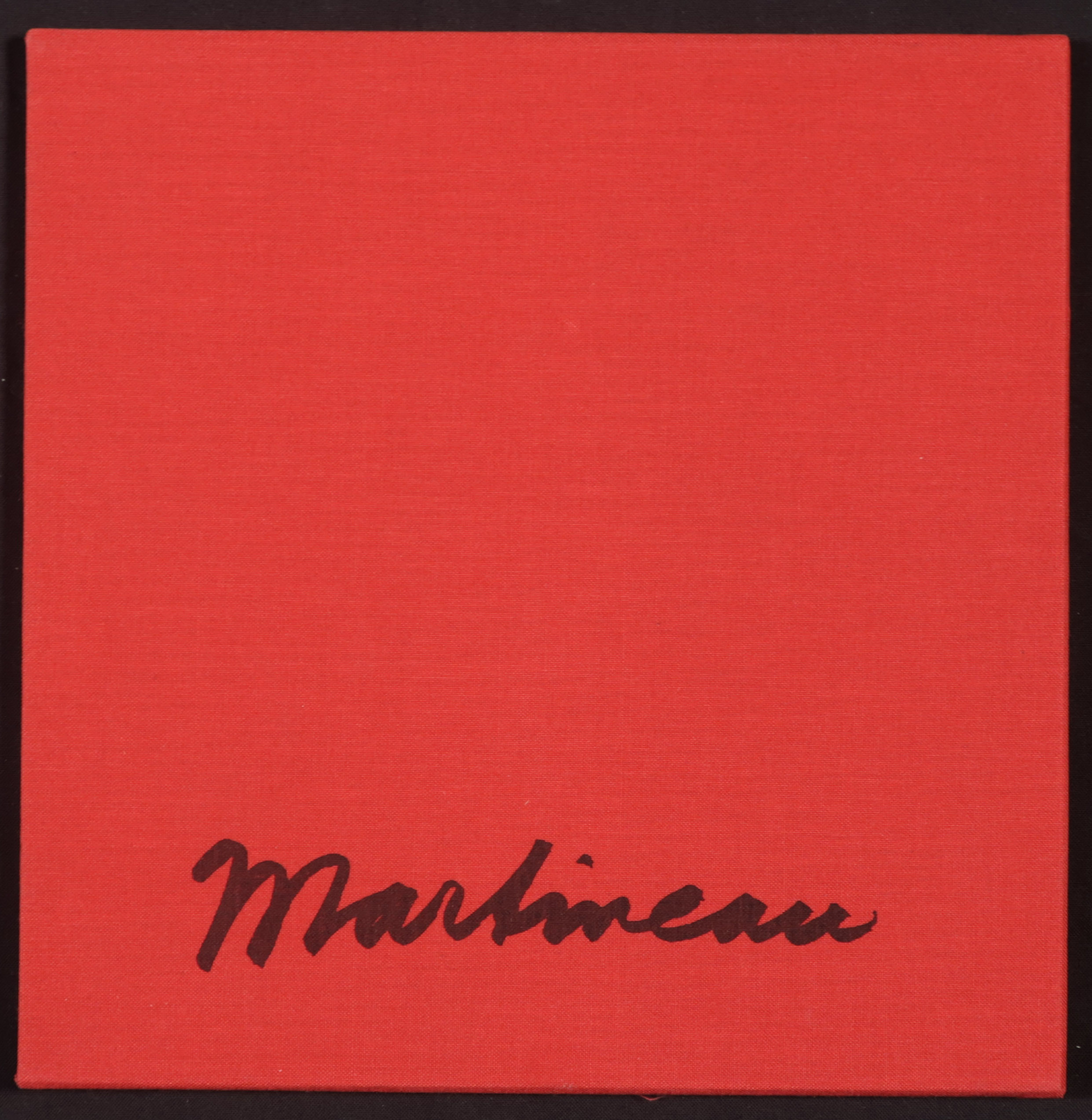 Anton Martineau - Pentekening + overzichtscatalogus in linnen cassette, Zonder titel kopen? Bied vanaf 80!