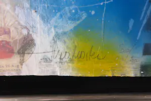 Theo Koster - Zeefdruk op geschept papier, Compassion - Ingelijst kopen? Bied vanaf 100!