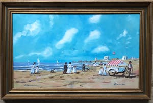 Henk Poeder - Strand bij scheveningen kopen? Bied vanaf 129!