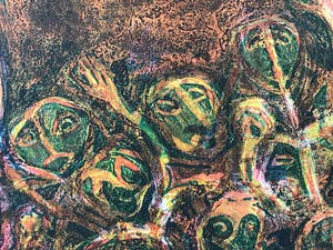 Reidar Magnus - Originele kleurenlithografie - 1966 - Gesigneerd - 19/20 kopen? Bied vanaf 55!