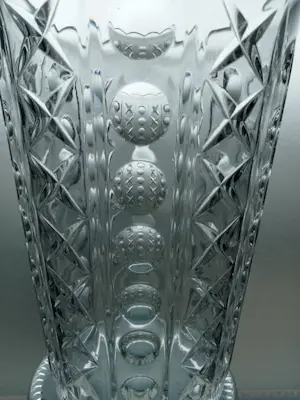 Royal Leerdam - Vaas van helder persglas kopen? Bied vanaf 1!