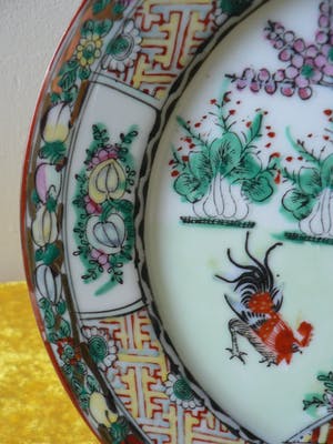 Curiosa - Bord Hanen - Porselein - China kopen? Bied vanaf 1!