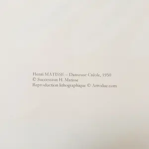 Henri Matisse - Danseuse Créole kaufen? Bieten Sie von 75!