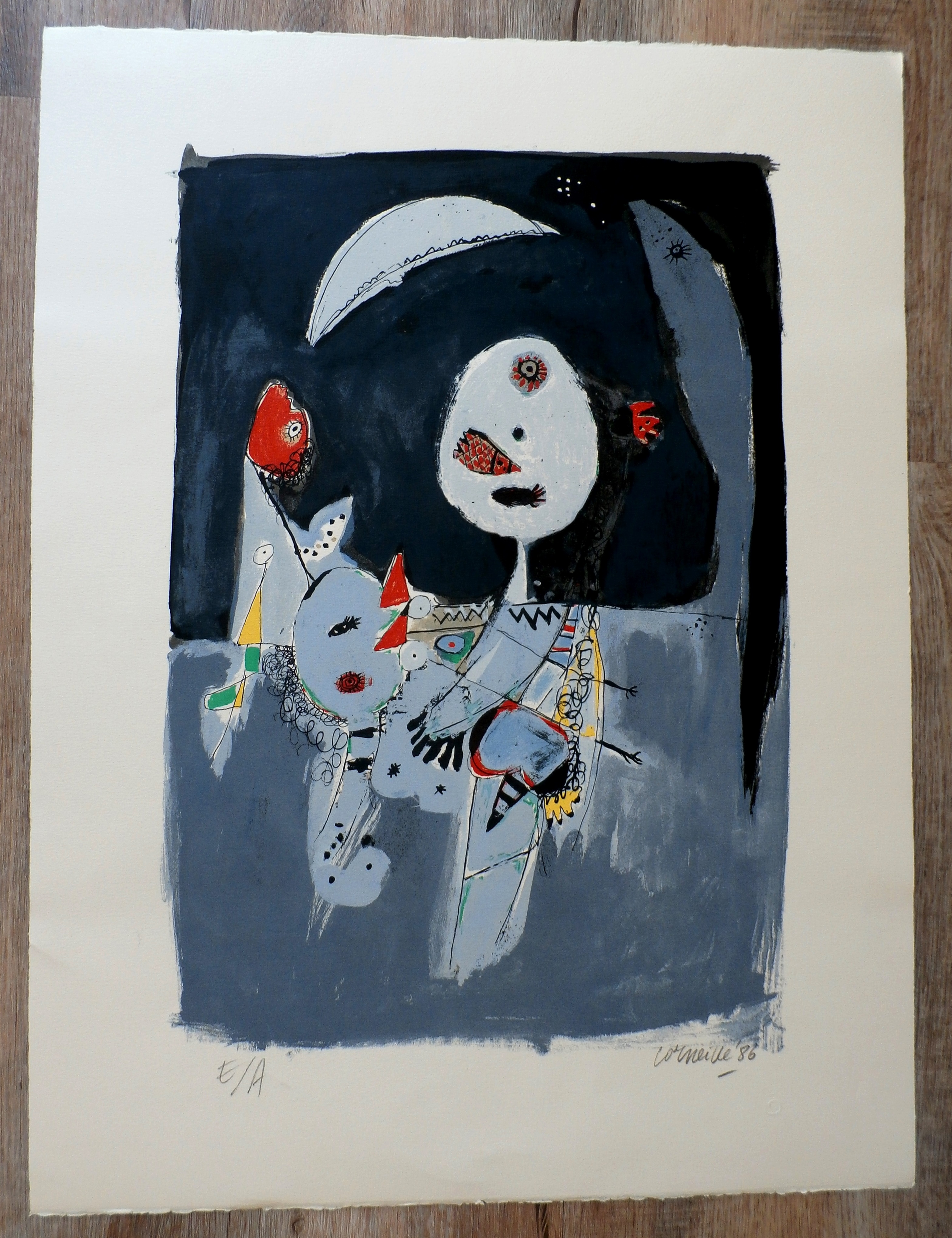 Corneille - Litho - 1986 kopen? Bied vanaf 225!