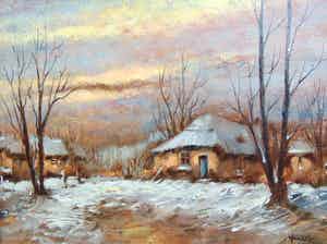 Harry Koolen - Winterlandschap verkocht voor € 160!