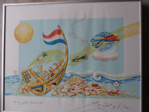 Rob Clous - Kleurenets. Titel, De gele baan. kopen? Bied vanaf 25!