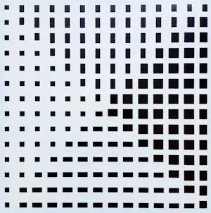 Peter Struycken - Geometrisch abstract (1966), zeefdruk kopen? Bied vanaf 250!