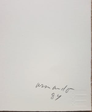 Armando - Abstracte compositie, litho kopen? Bied vanaf 125!