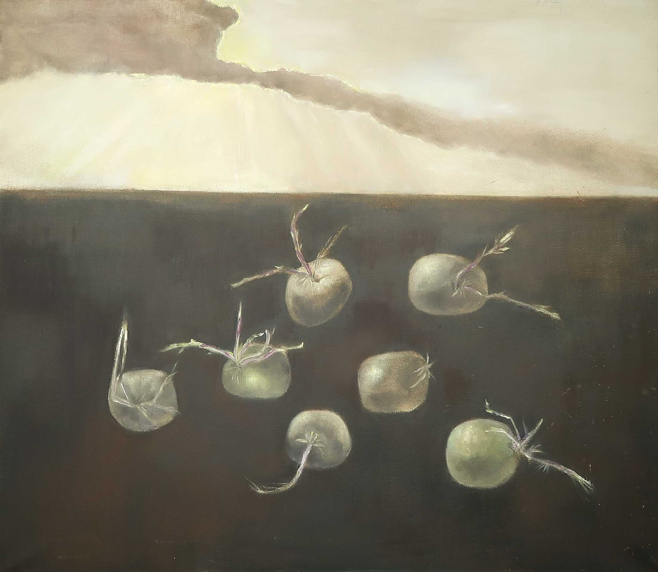 Mariette van Kemenade - Olieverf op doek, Zonder titel (groot) - Ingelijst kopen? Bied vanaf 50!