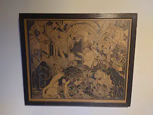 Henri van der Stok - Orpheus speelt harp voor de dieren kopen? Bied vanaf 20!