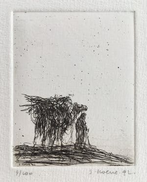 Simon Koene - Kameeldrijver met bepakte kameel kopen? Bied vanaf 10!