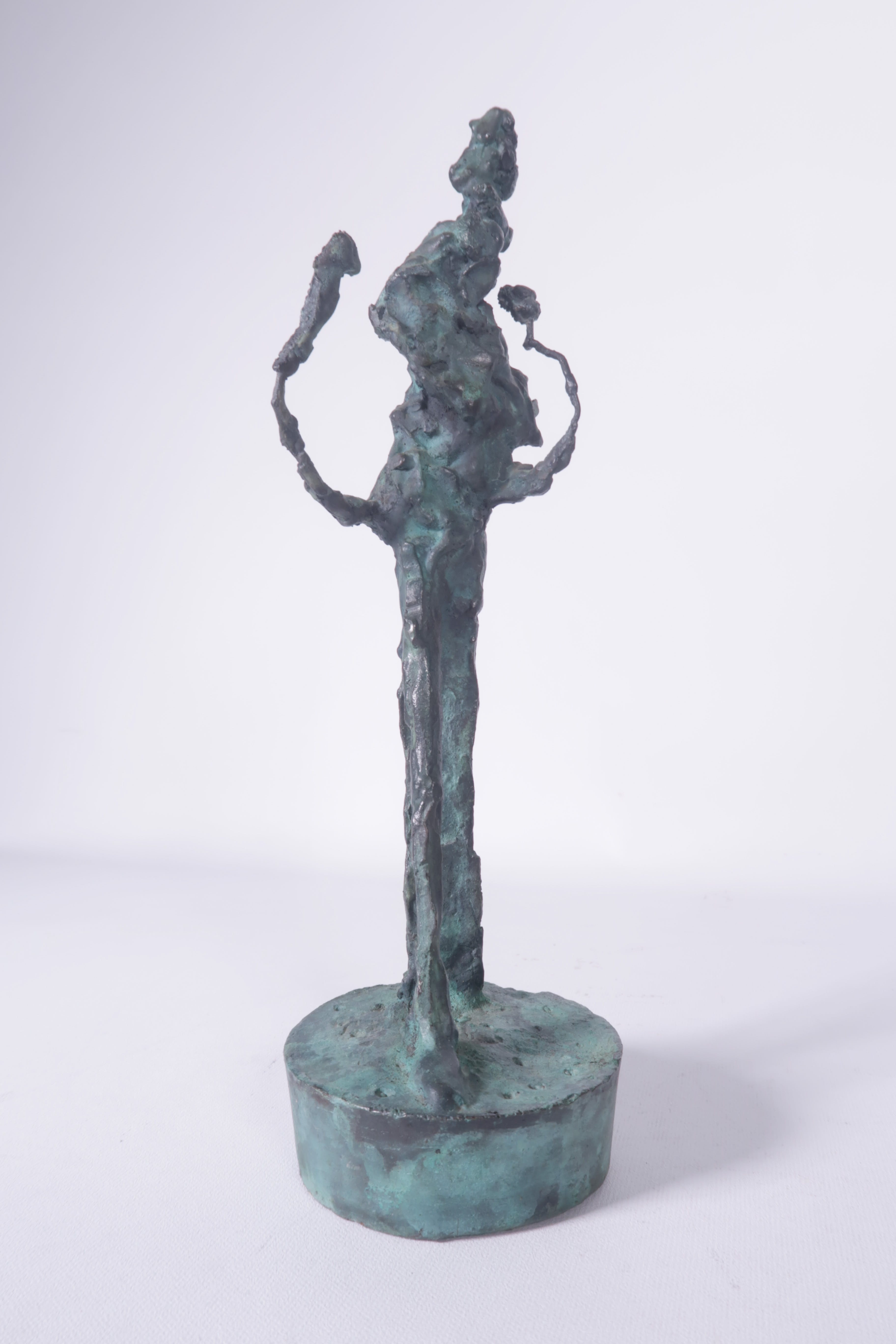 Rik van Iersel - Brons, Fantasiefiguur verkocht voor € 370!