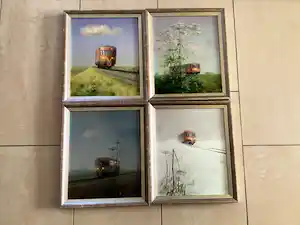 Rein Pol - Afgeprijsd:Alle 4 de giclee’s van de blauwe engel , met gesigneerde certificaten vendu pour 129€ !