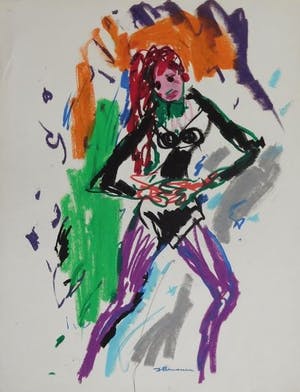 Hans Ittmann - Dansend figuur kopen? Bied vanaf 75!