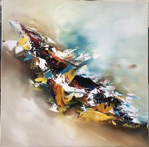 Gena - Abstract “ Lost in time “ kopen? Bied vanaf 250!