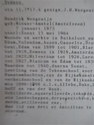 Hendrik Weegewijs - Landschap bij Eemnes kopen? Bied vanaf 45!