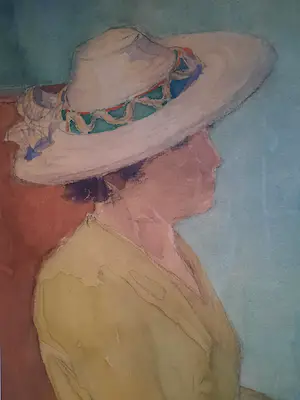 Gerrit van Duffelen - Vrouw in de zon kopen? Bied vanaf 1!