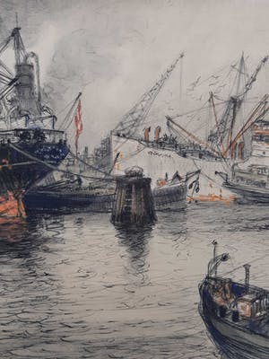 Joop Molenaar - Bedrijvigheid in de Rotterdamse Maashaven kopen? Bied vanaf 170!