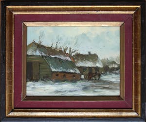 Wilhelmus Van Der Salm - Boerderij in sneeuw kopen? Bied vanaf 45!