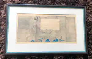 Sies Bleeker - converserende mensen (1968?) ZELDZAAM verkocht voor € 45!