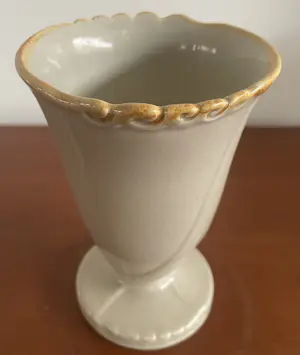 Keramiekfabriek Velsen - Art Deco vaas - KTP Velsen - 175 - Gemerkt - Kennemerland potterij kopen? Bied vanaf 40!