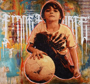 Rodrigo Izolag - Gemengde techniek, Caio I (Zeer groot) kopen? Bied vanaf 10!