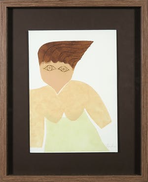 Reinhoud D'Haese - Aquatint uit de portfolio Impromptu met gedicht van Hugo Claus - Ingelijst kopen? Bied vanaf 1!